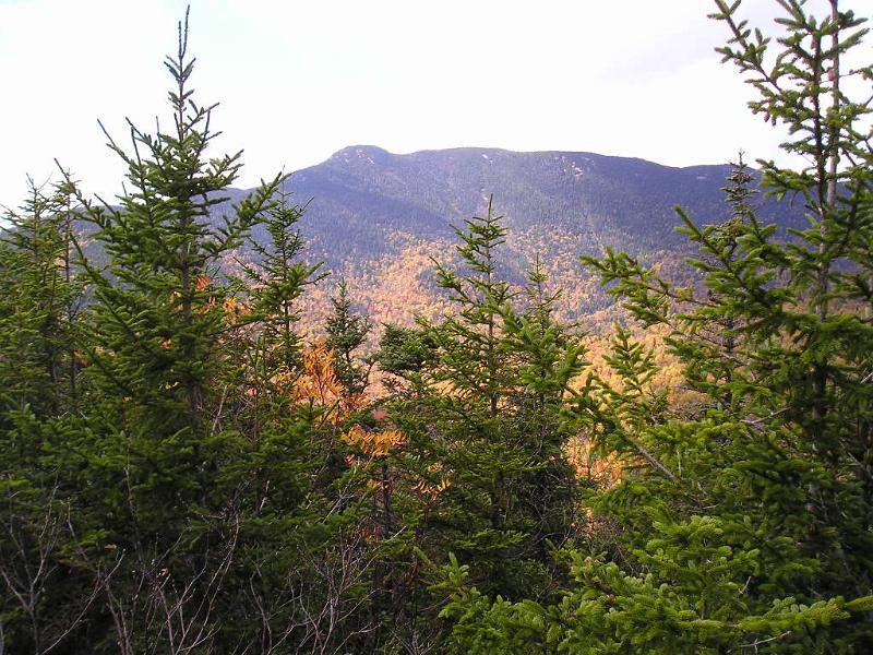Hibbard (23).JPG - The second view point on Mt. Hibbard didn't have as nice a view. We could see Mt. Whiteface across the valley.
